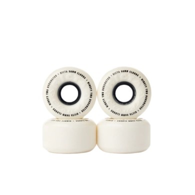 Ricta Wheels (UK) Clouds 92a White/Black 56 MM SKATE Ricta Wheels (UK) Clouds 92a White/Black 56 MM SKATE