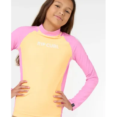 Rip Curl Girls L/S Rashguard Classic Surf BEACH WEAR