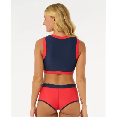 Rip Curl Bikini Coco S/S Vest/Noughties Low Rise VV Short WOMEN