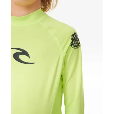 Rip Curl Kids Long Sleeve Rushguard Brand Wave UPF BEACH WEAR