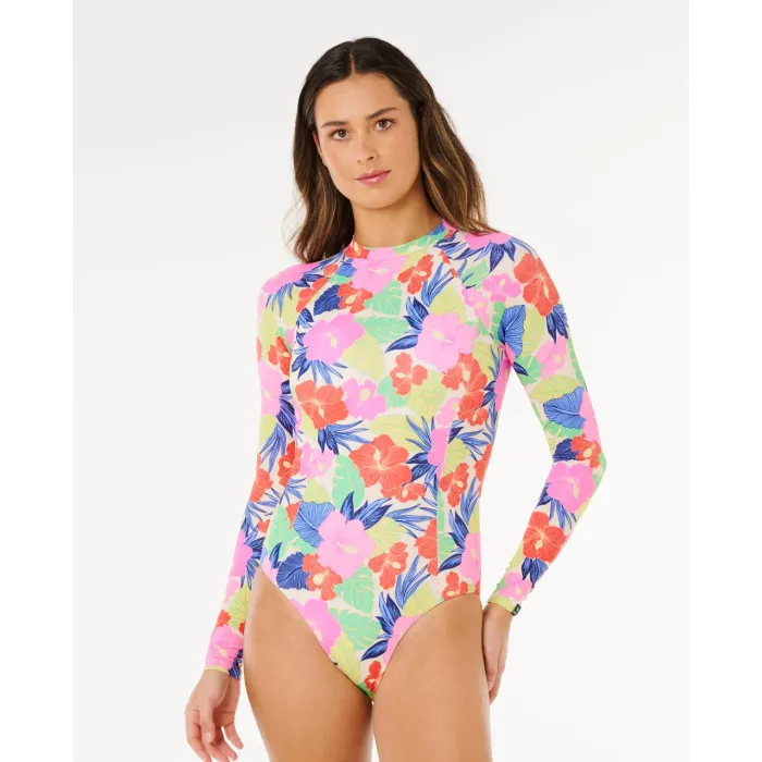 Rip Curl Women's Surfwear Party Wave UPF Surf Suit WOMEN