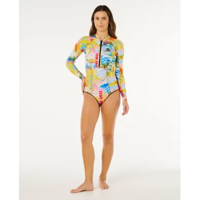 Rip Curl Women's Wetsuit G-Bomb 1,5mm L/S FZ Full Spring WATER SPORTS