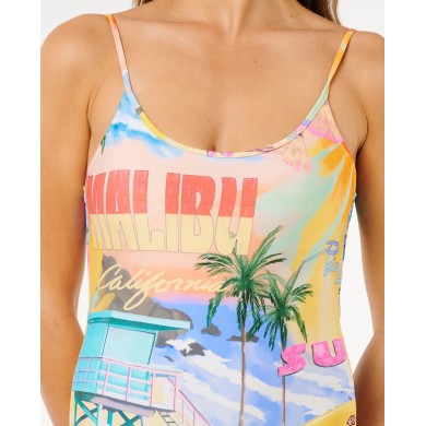 Rip Curl Women's One Piece  Hotel Malibu Cheeky One ΓΥΝΑΙΚΕΙΑ