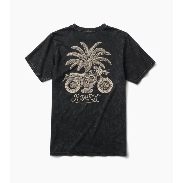 Roark Ανδρικό Premium Κοντομάνικο Μπλουζάκι Moto Μακό Κοντομάνικα