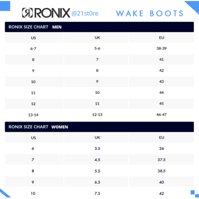 Ronix Boots RXT- Intuition - Red Bull Massi Edition MEN