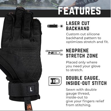 Radar Γάντια Θαλάσσιου Σκι Hydro-A Inside-Out Glove Γάντια