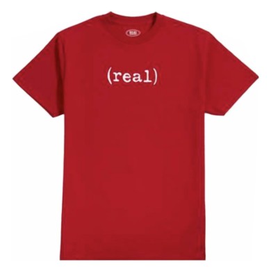 Real S/S T-Shirt Lower MEN