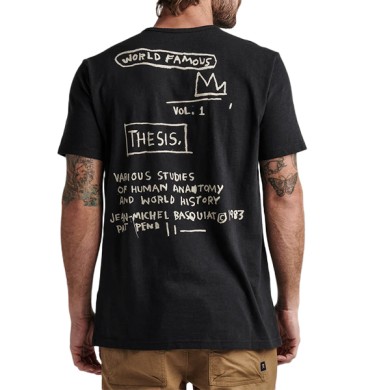 Roark Revival Αντρικό Κοντομάνικο T-Shirt Basquiat Thesis Μακό Κοντομάνικα Roark Revival Αντρικό Κοντομάνικο T-Shirt Basquiat Thesis Μακό Κοντομάνικα