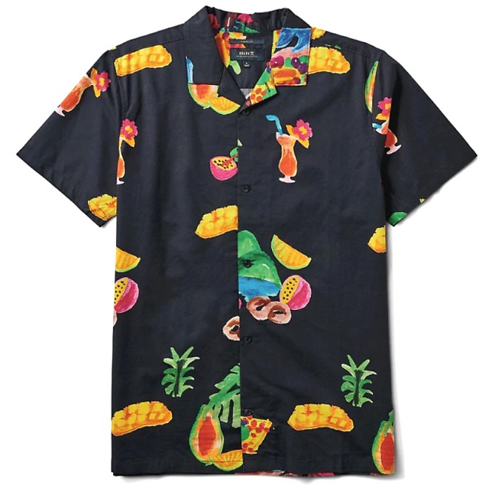 Roark Revival Men's Short Sleeve Shirt Gonzo Tahiti Treat STREET WEAR