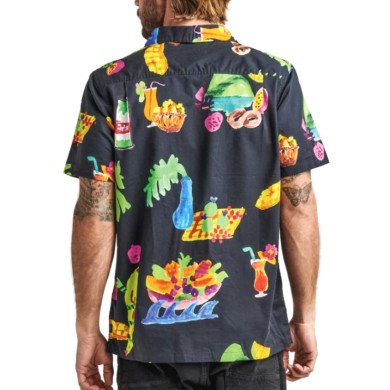 Roark Revival Men's Short Sleeve Shirt Gonzo Tahiti Treat STREET WEAR