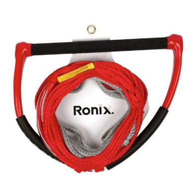 Ronix Handle Combo 1.0 - TPR Grip 1 in. Dia. w/65ft. 4-Sect. PE Rope