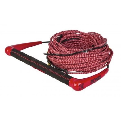 Ronix Handle Combo 3.0 - Hide Grip 1.15 in. Dia. w/70ft. 4-Sect. Hyb. Solin Rope WOMEN