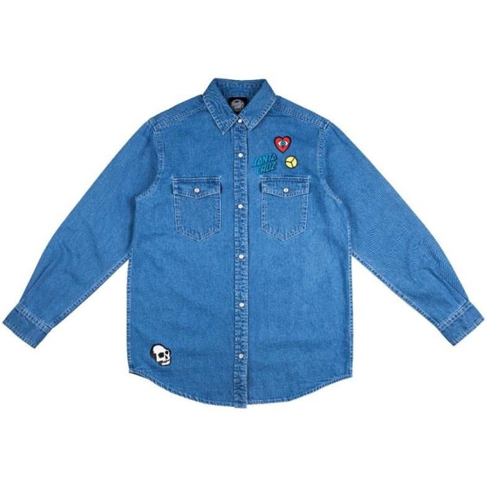 Santa Cruz Womens Shirt Indira Shirt Santa Cruz Womens Shirt Indira Shirt