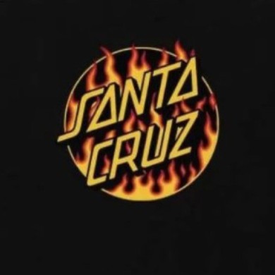 Santa Cruz x Thrasher L/S T-Shirt Thrasher Flame Dot 