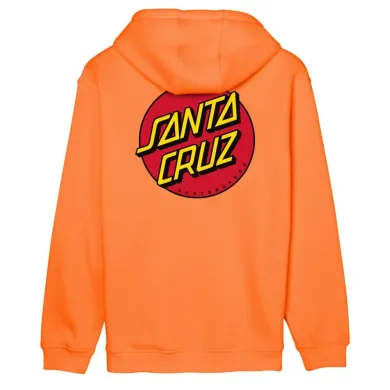 Santa Cruz Men's Hoodie Classic Dot Chest 