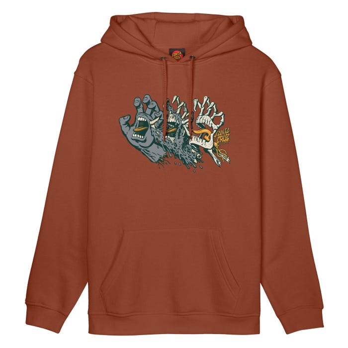 Santa Cruz Men's Hoodie Evolved Hand Front STREET WEAR Santa Cruz Men's Hoodie Evolved Hand Front STREET WEAR
