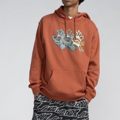 Santa Cruz Men's Hoodie Evolved Hand Front STREET WEAR Santa Cruz Men's Hoodie Evolved Hand Front STREET WEAR