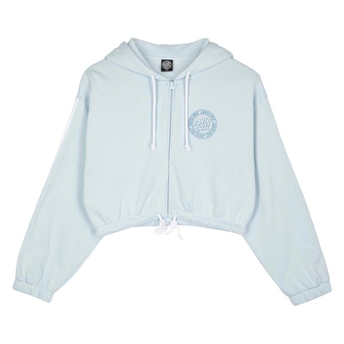 Santa Cruz Women's Zip Hoodie Check Outline Ringed Dot ΡΟΥΧΑ ΠΟΛΗΣ