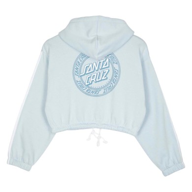 Santa Cruz Women's Zip Hoodie Check Outline Ringed Dot ΡΟΥΧΑ ΠΟΛΗΣ