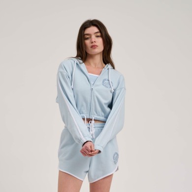 Santa Cruz Women's Zip Hoodie Check Outline Ringed Dot ΡΟΥΧΑ ΠΟΛΗΣ