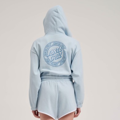Santa Cruz Women's Zip Hoodie Check Outline Ringed Dot ΡΟΥΧΑ ΠΟΛΗΣ