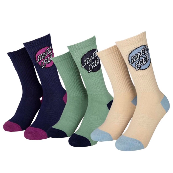 Santa Cruz Women's Socks Pop Dot (3 Pack) ΑΞΕΣΟΥΑΡ