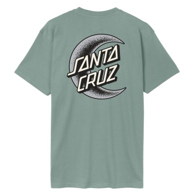Santa Cruz S/S T-Shirt Crescent Moon Chest Μακό Κοντομάνικα