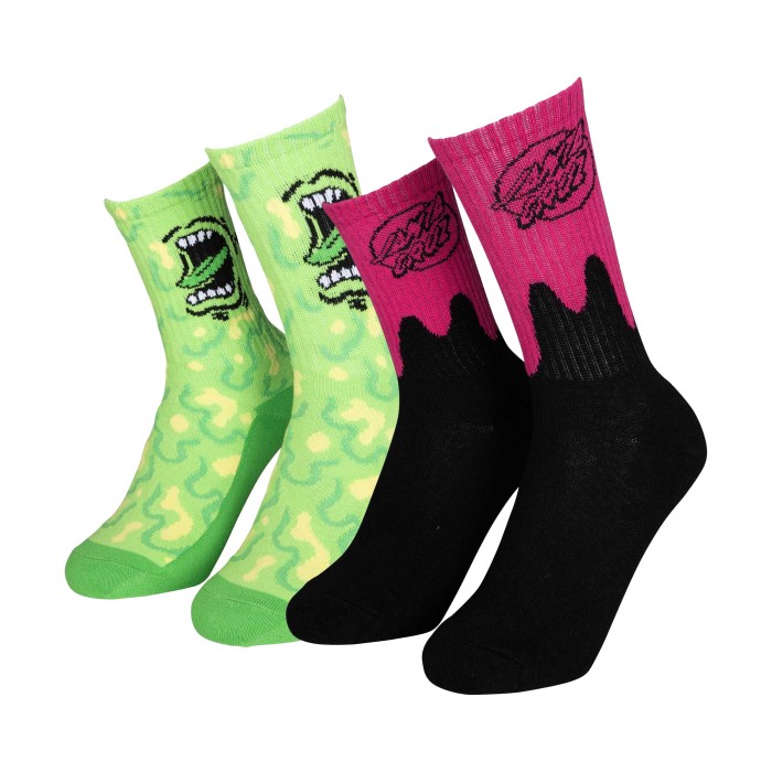 Santa Cruz Youth Slime Sock (2 Pack) ΑΞΕΣΟΥΑΡ