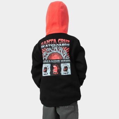 Santa Cruz Youth Hoodie VTG Screaming Connect ΡΟΥΧΑ ΠΟΛΗΣ