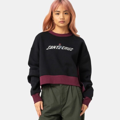 Santa Cruz Women's Crewneck Flourish strip Crew ΡΟΥΧΑ ΠΟΛΗΣ Santa Cruz Women's Crewneck Flourish strip Crew ΡΟΥΧΑ ΠΟΛΗΣ