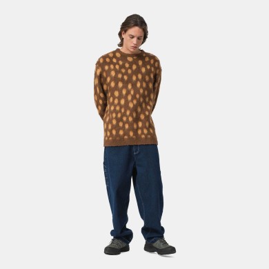 Santa Cruz Knit Jaguar Knit Crew STREET WEAR