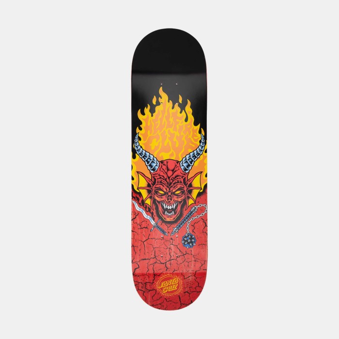 Santa Cruz Skateboard Deck Stranger Things Hellfire Club SKATE