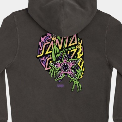 Santa Cruz Youth Hoodie Stranger Things Demogorgon STREET WEAR