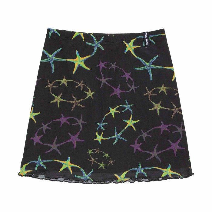 Santa Cruz Women's Skirt Strip Digi Mesh Mini Skirt ΡΟΥΧΑ ΠΟΛΗΣ