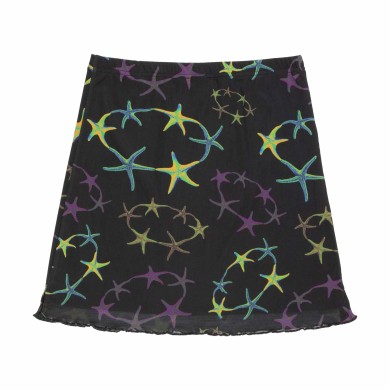 Santa Cruz Women's Skirt Strip Digi Mesh Mini Skirt ΡΟΥΧΑ ΠΟΛΗΣ