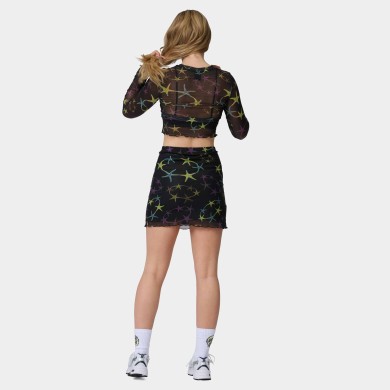 Santa Cruz Women's Skirt Strip Digi Mesh Mini Skirt ΡΟΥΧΑ ΠΟΛΗΣ