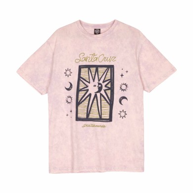 Santa Cruz Women's S/S T-Shirt Sun Stamp Script