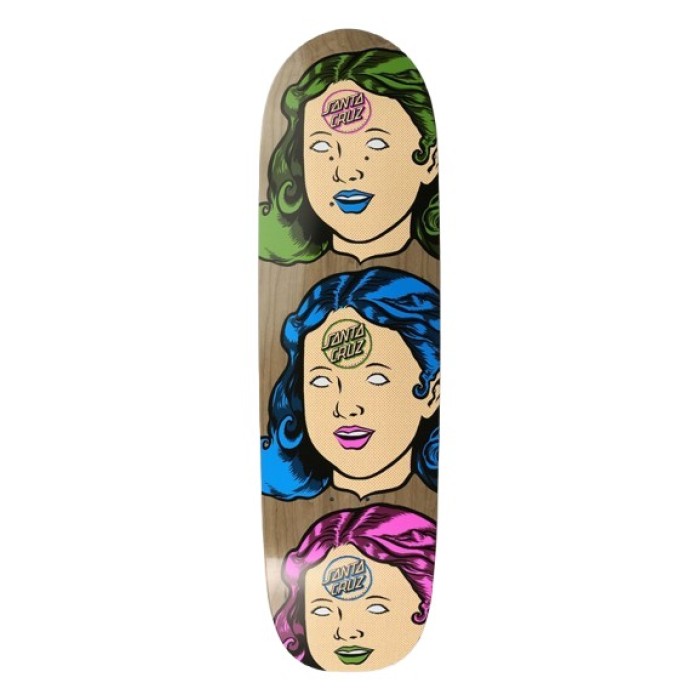 Santa Cruz Team Deck Possessed Head FeelBase Multi 8.5 IN SKATE Santa Cruz Team Deck Possessed Head FeelBase Multi 8.5 IN SKATE