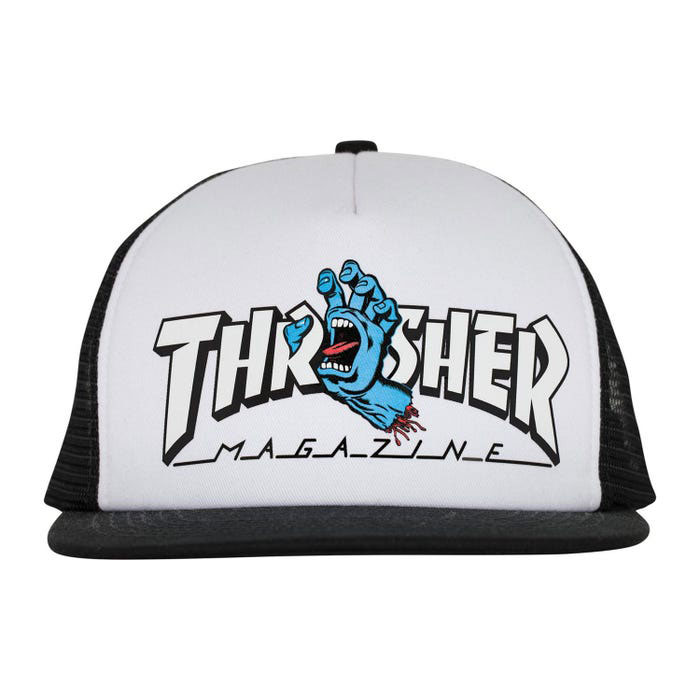 Santa Cruz x Thrasher Mesh Cap Screaming Logo Truck Santa Cruz x Thrasher Mesh Cap Screaming Logo Truck