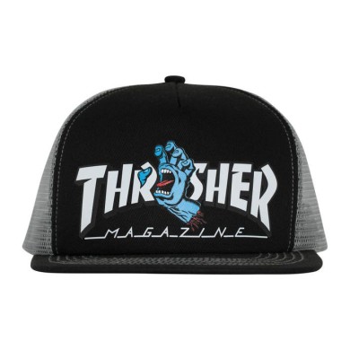 Santa Cruz x Thrasher Mesh Cap Screaming Logo Truck Santa Cruz x Thrasher Mesh Cap Screaming Logo Truck