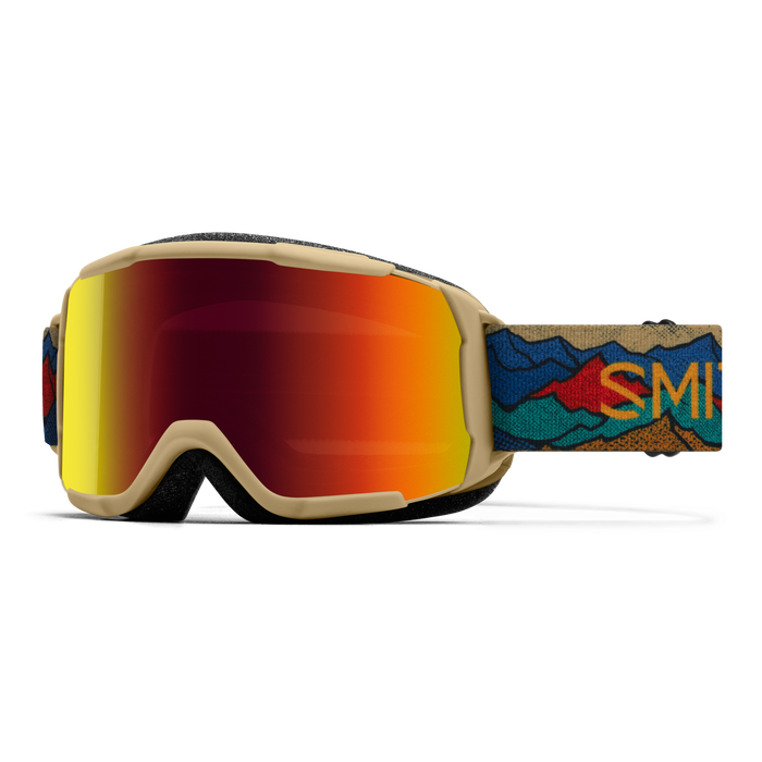 Smith Youth Ski-Snowboard Googles Daredevil Red Sol-X Mirror SNOW SPORTS Smith Youth Ski-Snowboard Googles Daredevil Red Sol-X Mirror SNOW SPORTS