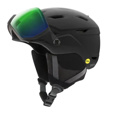 Smith Ski Helmet Survey Matte Black-Chroma Pop Everyday Green Mirror SNOW SPORTS Smith Ski Helmet Survey Matte Black-Chroma Pop Everyday Green Mirror SNOW SPORTS