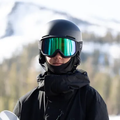 Smith Goggles Transfer Green Sol X Mirror SNOW SPORTS