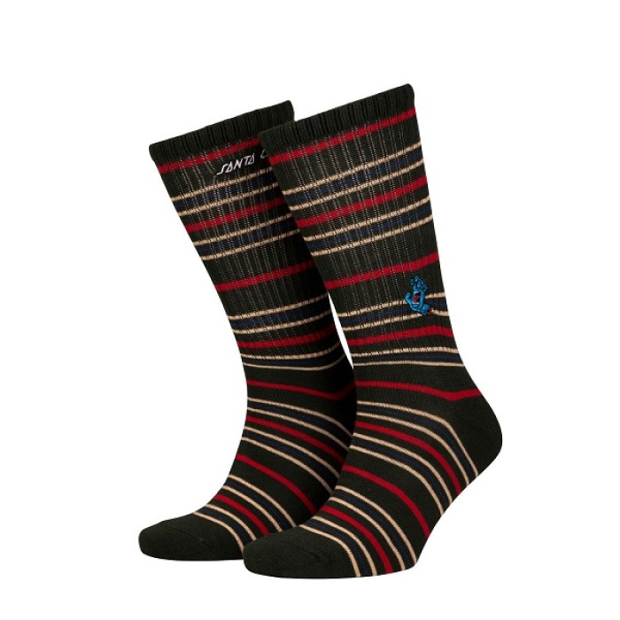 Santa Cruz Αντρικές Κάλτσες Screaming Mini Hand Stripe