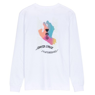 Santa Cruz Womens L/S T-Shirt Digi Hand WOMEN