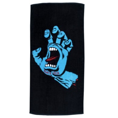 Santa Cruz Beach Towel Screaming Hand
