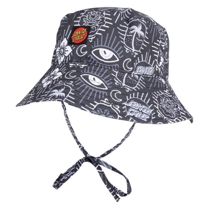 Santa Cruz Cap Classic Tie Bucket Hat Santa Cruz Cap Classic Tie Bucket Hat