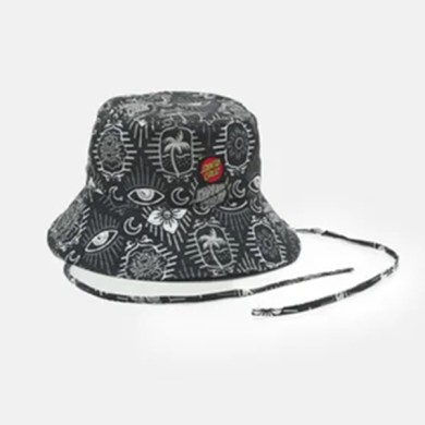 Santa Cruz Cap Classic Tie Bucket Hat Santa Cruz Cap Classic Tie Bucket Hat