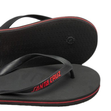 Santa Cruz Mens Flip Flops 124 Classic Dot FOOTWEAR