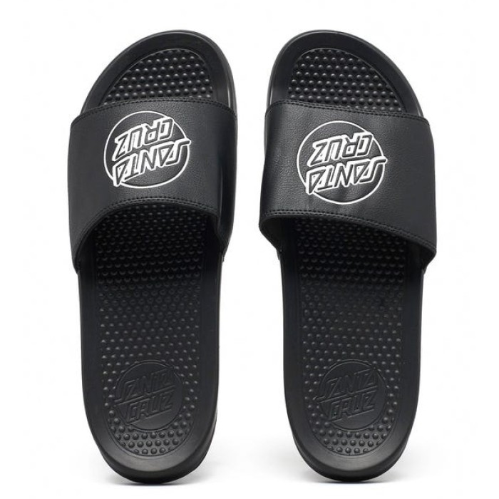 Santa Cruz Mens Flip Flops Opus Dot Slides FOOTWEAR